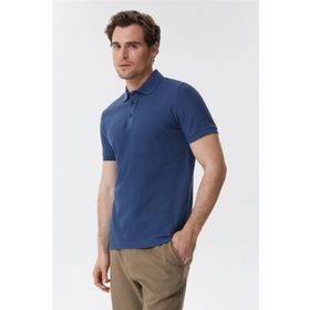 Lee Cooper 625242049 Lacivert Erkek Tylen Polo Yaka T-shirt