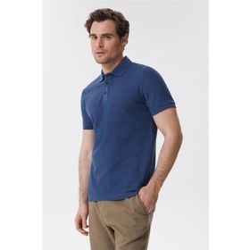 Lee Cooper 625242049 Lacivert Erkek Tylen Polo Yaka T-shirt