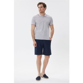 Lee Cooper Andy Gri Melanj Polo Yaka Erkek T-shirt