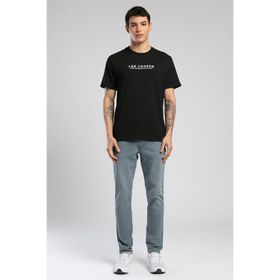 Lee Cooper Antonia O Yaka %100 Pamuk Siyah Erkek T-shirt