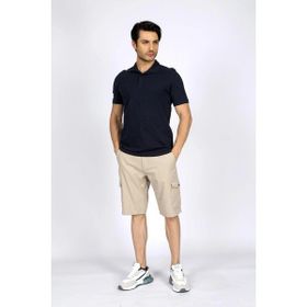 Lee Cooper Arch Polo Yaka %100 Pamuk Lacivert Erkek T-shirt