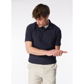 Lee Cooper Arch Polo Yaka %100 Pamuk Lacivert Erkek T-shirt