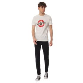 Lee Cooper Authen Beyaz O Yaka Erkek T-Shirt