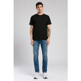 Lee Cooper Baselo %100 Pamuk O Yaka Siyah Erkek T-shirt