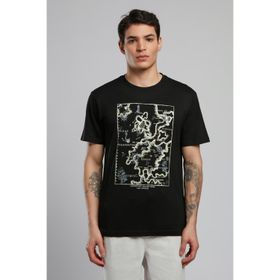 Lee Cooper Capela O Yaka Siyah Erkek T-shirt
