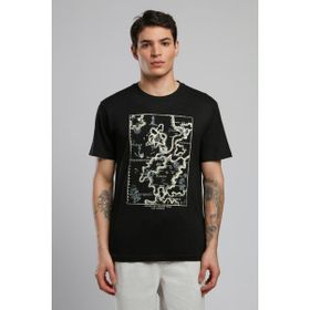 Lee Cooper Capela O Yaka Siyah Erkek T-shirt