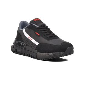 Lee Cooper LC-31159 Siyah-Kırmızı Erkek Sneaker