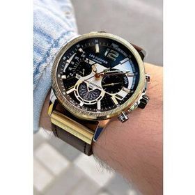 Lee Cooper LC07614.254 Deri Kordon Fonksiyonlu Erkek Kol Saati