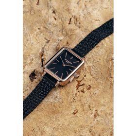 Lee Cooper LC07815 Dikdortgen 6 Renk Hasir Kordon Kadın Kol Saati