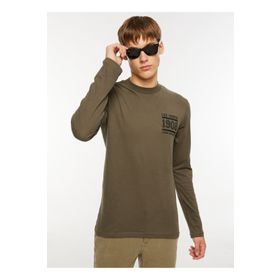 Lee Cooper O Yaka Haki Erkek T-Shirt 241 LCM 242004 ENZAY HAKI