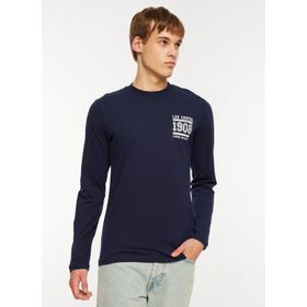 Lee Cooper O Yaka Lacivert Erkek T-Shirt 241 LCM 242004 ENZAY LACIVERT