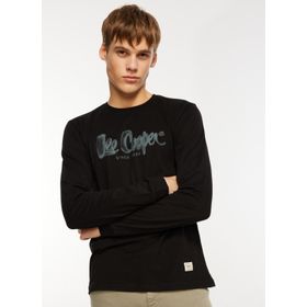 Lee Cooper O Yaka Siyah Erkek T-Shirt 241 LCM 242002 ZAYNE SIYAH