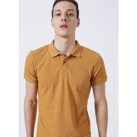 Lee Cooper Polo Yaka Düz Hardal Erkek T-Shirt 222 LCM 242056 MILESS K.HARDAL