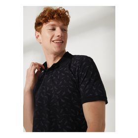 Lee Cooper Polo Yaka Siyah Erkek T-Shirt 232 LCM 242033 NEWPINE SİYAH
