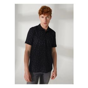 Lee Cooper Polo Yaka Siyah Erkek T-Shirt 232 LCM 242033 NEWPINE SİYAH