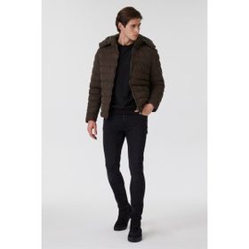 Lee Cooper Steel Kahve Şişme Erkek Mont