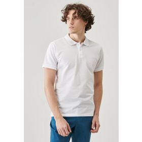 Lee L211810102 Kırık Beyaz Erkek Polo T-Shirt