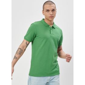Lee L211810303 Polo Yaka Turkuaz Erkek T-Shirt