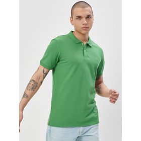 Lee L211810303 Polo Yaka Turkuaz Erkek T-Shirt