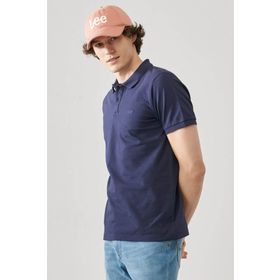 Lee L211810410 Lacivert Erkek Polo T-Shirt
