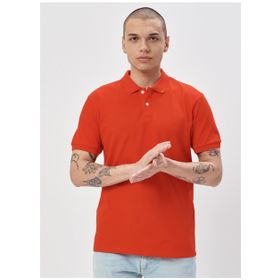 Lee L211810512 Polo Yaka Mercan Erkek T-shirt