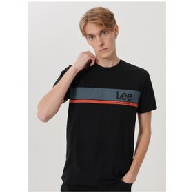 Lee L211918001 Siyah Erkek T-shirt