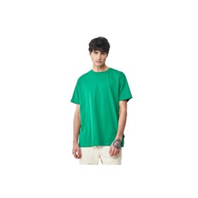 Lee L221069300 Bisiklet Yaka Regular Fit Yeşil Erkek T-shirt