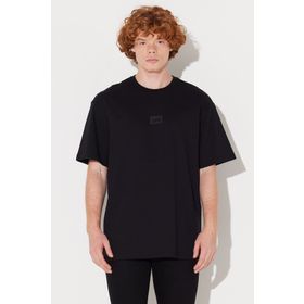 Lee L222001001 Siyah Bisiklet Yaka Erkek T-Shirt