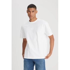 Lee L222001102 Beyaz Erkek T-shirt