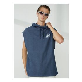 Lee L231252410 Kapüşon Yaka Lacivert Erkek Sweatshirt