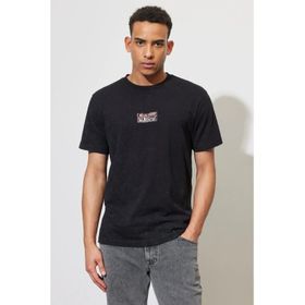 Lee L231307001 Bisiklet Yaka Siyah Erkek T-Shirt
