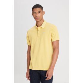 Lee L231369200 Polo Yaka Sarı Erkek T-shirt