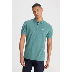 Lee L231369300 Polo Yaka Yeşil Erkek T-shirt
