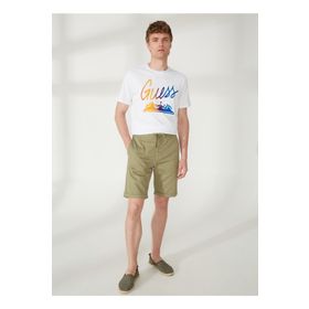 Lee L231406801 Chino Şort Regular Fit Haki Erkek Şort