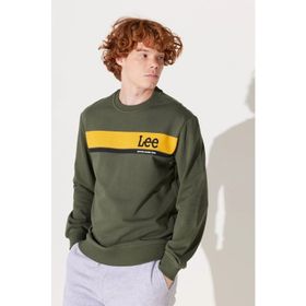 Lee L232501801 Haki Erkek Sweatshirt