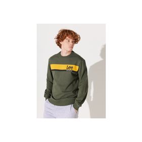 Lee L232501801 Haki Erkek Sweatshirt