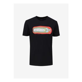Lee L241330001 Siyah Bisiklet Yaka Erkek T-Shirt