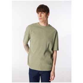 Lee L241569303 Yeşil Bisiklet Yaka Erkek T-Shirt