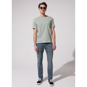 Lee L60UFQ303 Bisiklet Yaka Turkuaz Erkek T-Shirt
