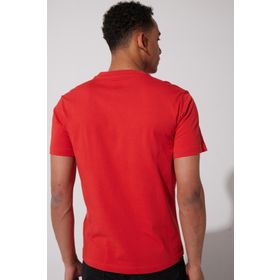 Lee L60UFQ512 Bisiklet Yaka Mercan Erkek T-shirt