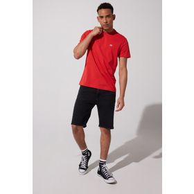 Lee L60UFQ512 Bisiklet Yaka Mercan Erkek T-shirt