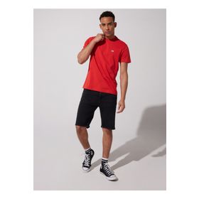 Lee L60UFQ512 Bisiklet Yaka Mercan Erkek T-shirt