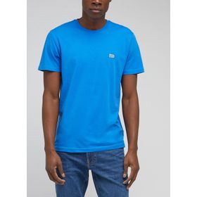 Lee L60UFQA13 Bisiklet Yaka Mavi Erkek T-Shirt