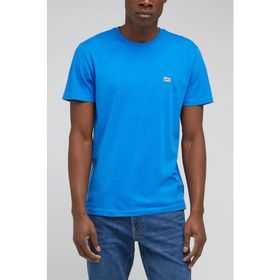 Lee L60UFQA13 Bisiklet Yaka Mavi Erkek T-Shirt