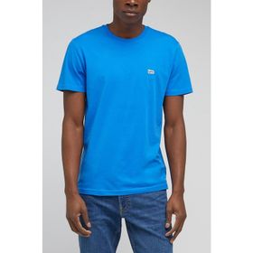 Lee L60UFQA13 Bisiklet Yaka Mavi Erkek T-Shirt
