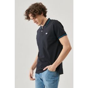 Lee L61ARL01 Siyah Polo Yaka Erkek T-shirt