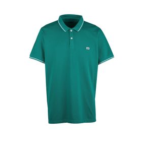 Lee L61ARLA12 Polo Yaka Yeşil Erkek T-shirt