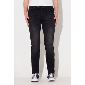 Lee L719IZHL 001 Siyah Luke Slim Fit Düşük Bel Dar Paça Streç Jeans Erkek Kot Pantolon