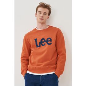 Lee L80XTJBH Turuncu Erkek Sweatshirt