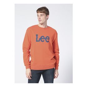 Lee L80XTJBH Turuncu Erkek Sweatshirt